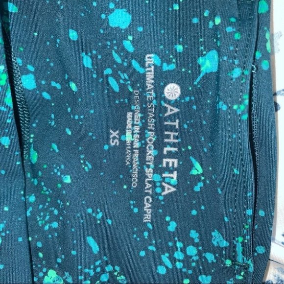 Athleta Ultimate Stash Pocket Crop Leggings Women’s Size‎ XS - Picture 6 of 9
